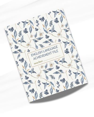 ملف انجاز معلم انجليزي