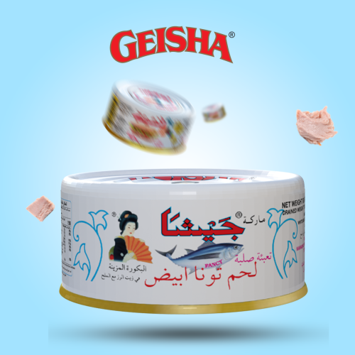 جيشا تونا ياباني اصلي صغير 90g x24