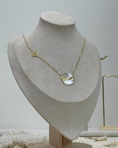 عقد ذهب عيار 18 (حسب طلب العميل) الوزن:2.8g