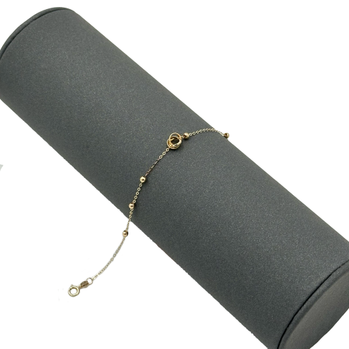 سوارة ذهب صافي عيار 18 الوزن :0.8g