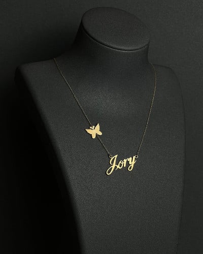 عقد ذهب عيار 18 (حسب طلب العميل) الوزن:1.8g