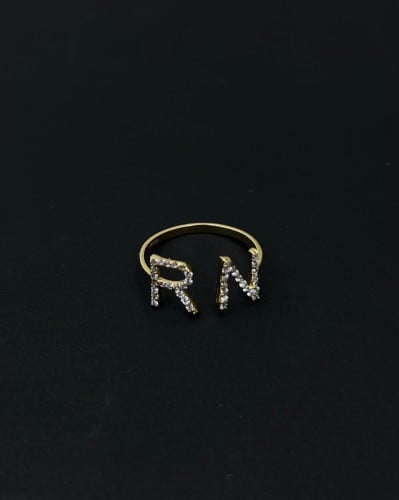 خاتم ذهب عيار 18 (حسب طلب العميل) الوزن:1.5g