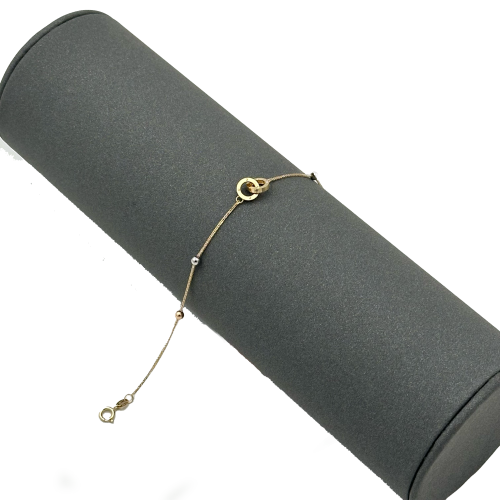 سوارة ذهب صافي مكس عيار 18 الوزن :0.8g