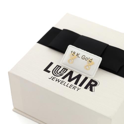 حلق ذهب طبي عيار 18