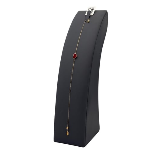 سوارة ذهب عيار 18 مع لون ميناء الوزن : 0.8g