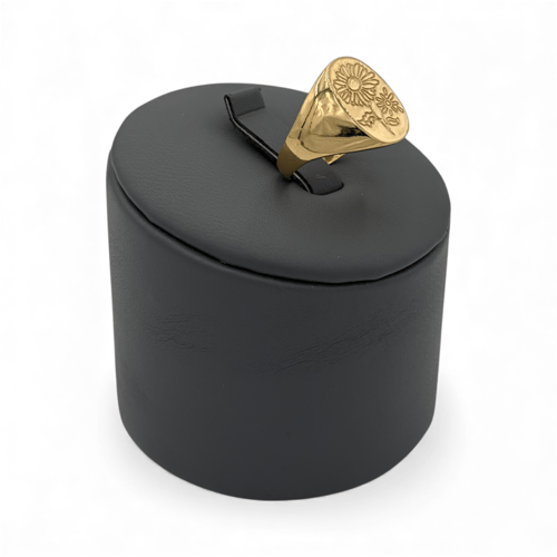 خاتم فلورين ذهب صافي عيار 18 تصميم لومير الوزن : 2...