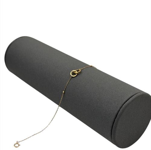 سوارة ذهب عيار 18 تصميم الماس الوزن : 0.8g