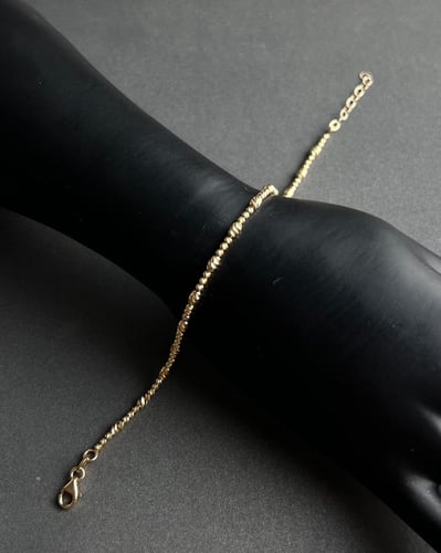 سوارة ذهب صافي عيار 18 الوزن:4.7g