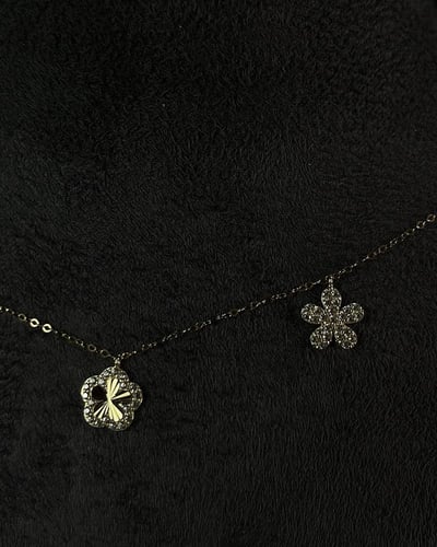 تشوكر ذهب عيار18 تصميم الماس الوزن 1.6g