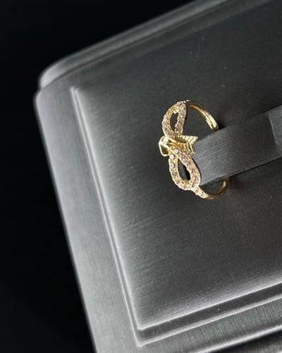 نصف طقم ذهب اطفال عيار21 تصميم الماس الوزن3.5g