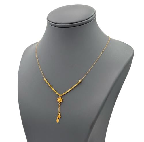 عقد ذهب صافي عيار 21 الوزن :0.0g