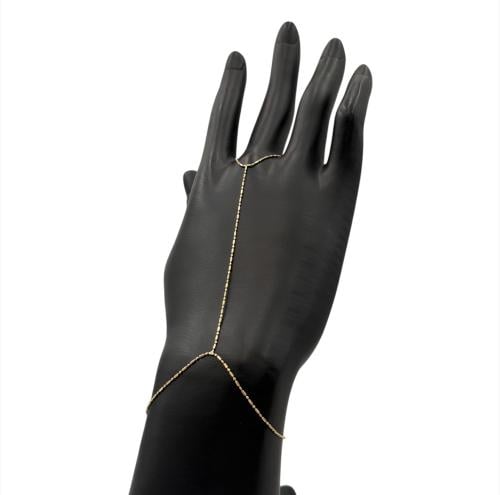 كف ذهب صافي عيار 18 الوزن :1.1g