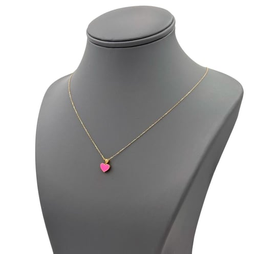 عقد ذهب عيار 18 مع لون ميناء الوزن : 1g