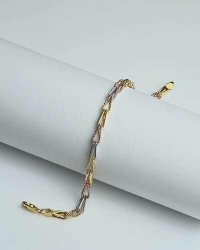 سوارة ذهب صافي مكس عيار 18 الوزن:5.4g