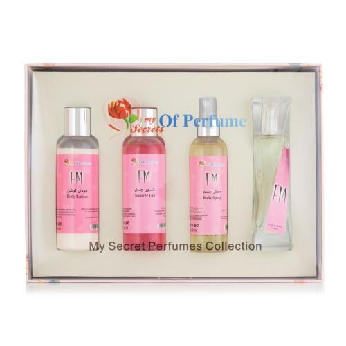 طقم عطر اف ام للنساء