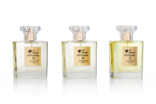 طقم ثلاث عطور مختلفة للجنسين
