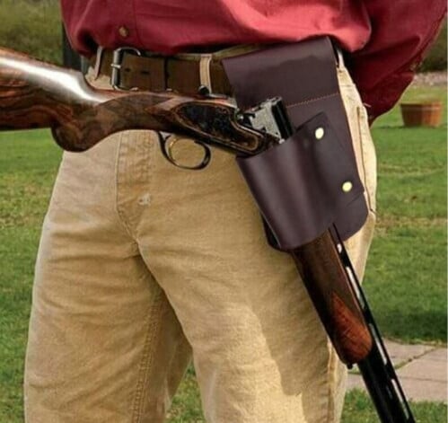 حمالة شوازن جلد طبيعي