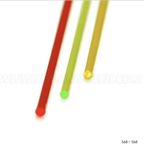 لون أصفر فيابر نياشين سماكه 1ملم عدد 2