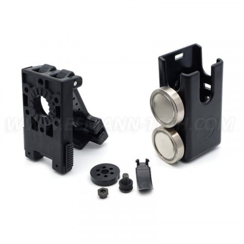 (أسود) حامل مخازن بمغناطيس مزدوج من شركة GHOST لون...