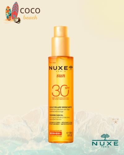 زيت تشميس نوكس للجسم و الوجه 30SPF