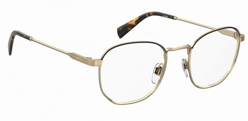 نظارة طبية بإطار ذهبي كامل للجنسين