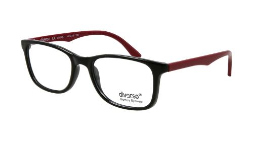 Diverso 1407 FR Kids C:0638 Black Burgundy