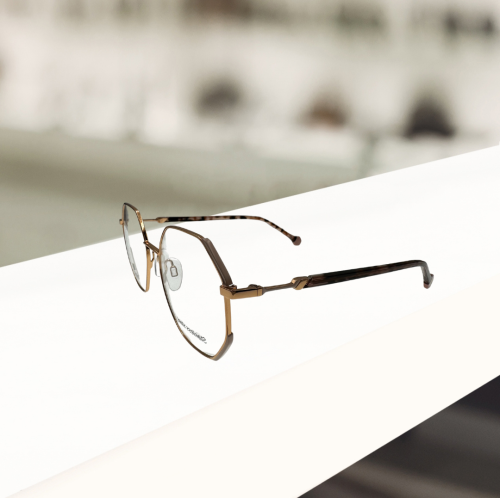 نظارة طبية بولقيت معدني رفيع أنيق