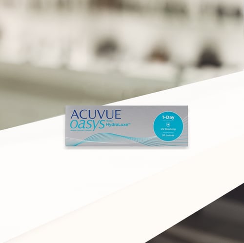 عدسات اكيوفيو اويسس تقنية هايدرلوكس