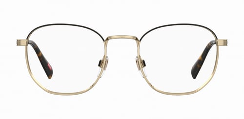 نظارة طبية بإطار ذهبي كامل للجنسين