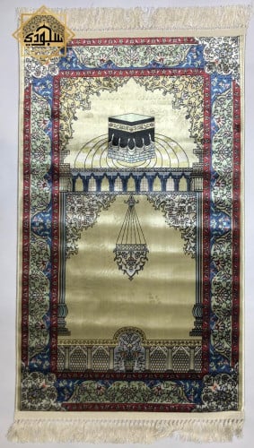 سجادة كالحرير فاخرة- بيج