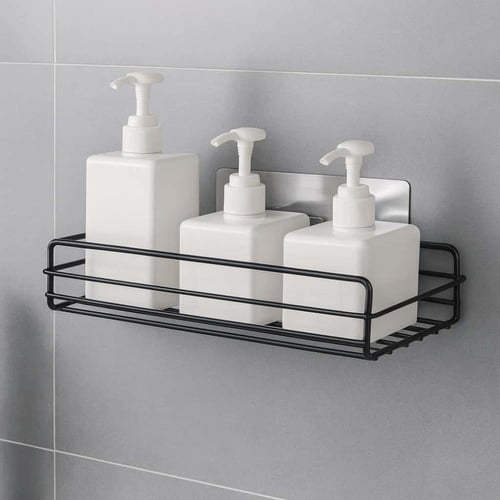 رف للحمام حديد عدد 1 رف للتخزين وترتيب أدوات العنا...