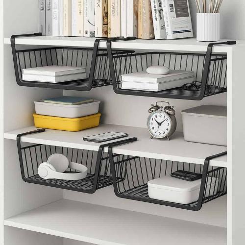 سلة تخزين تعليق رف ستيل مقاوم للصدأ لتنظيم المطبخ...