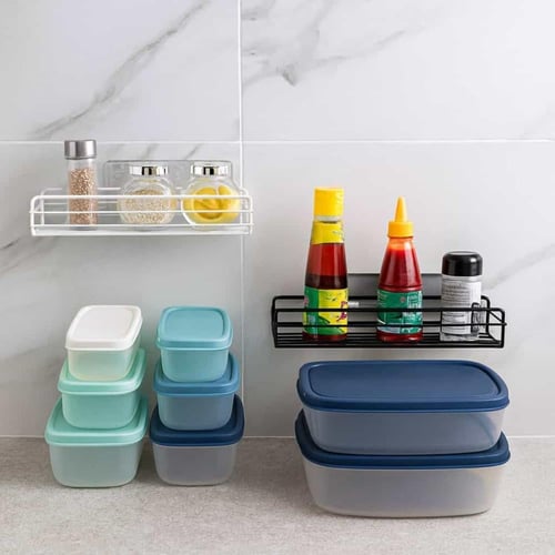 رف للحمام حديد عدد 1 رف للتخزين وترتيب أدوات العنا...