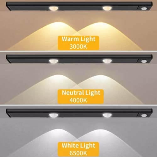 لمبات ليد دولاب حساسات، إضاءة تحت دواليب المطبخ، ت...