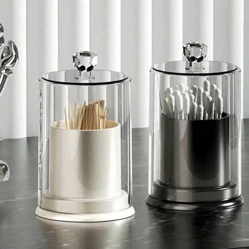 منظم اعواد الاسنان اكريليك شفاف