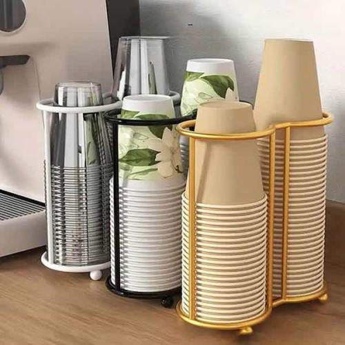 حامل الأكواب خانتين ستيل مقاوم للصدأ لتنظيم مساحة...