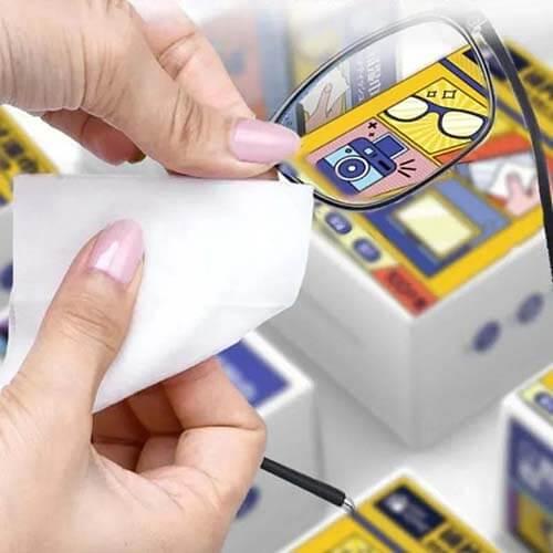 مناديل تنظيف النظارات 100 قطعه، مناديل تنظيف شاشة...
