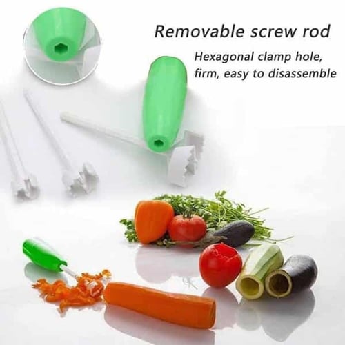 حفارة محشي يدوية 4 احجام مختلفة مصنوعة من البلاستي...