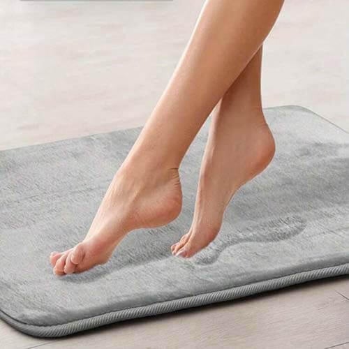 سجاد للحمام ضد الانزلاق مقاس كبير 80 سم، دعاسات حم...