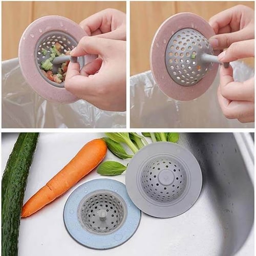 صفاية مغسلة المطبخ لمنع الانسداد بسبب بقايا الأكل...
