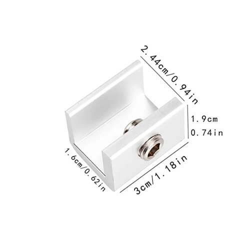 قفل امان للنوافذ والأبواب السحاب لتأمين ( قطعتين )...