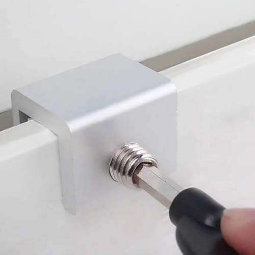 قفل امان للنوافذ والأبواب السحاب لتأمين ( قطعتين )...