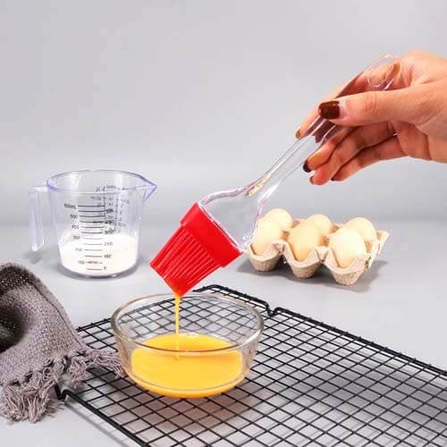 فرشاة دهن الطعام سيليكون لدهن المعجنات والحلويات و...