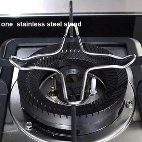 قاعدة عيون الغاز قطعتين ستيل مربع مقاوم للصدأ ومقا...