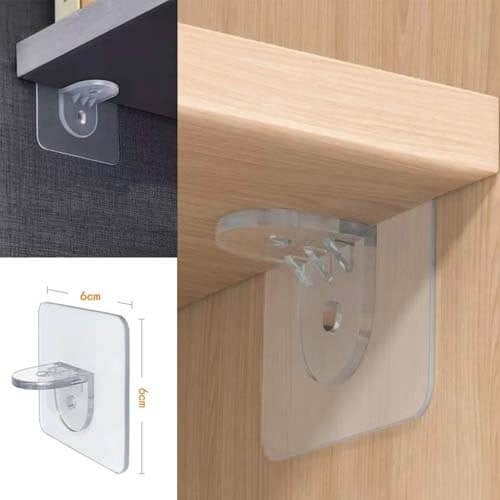 حامل رف بلاستيك لاصق جودة عالية فكرة مبتكرة وعملية...