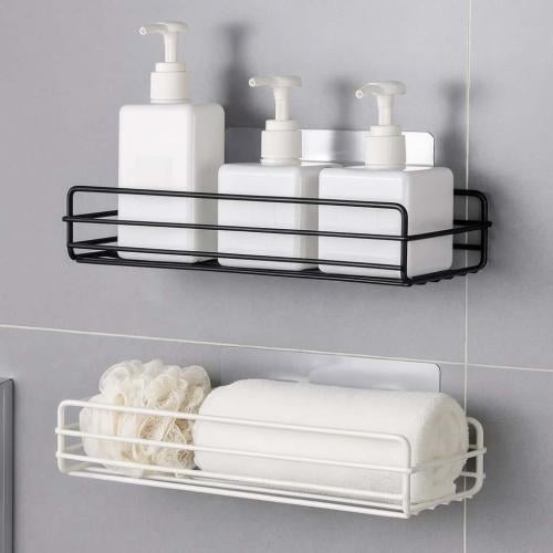 رف للحمام حديد عدد 1 رف للتخزين وترتيب أدوات العنا...