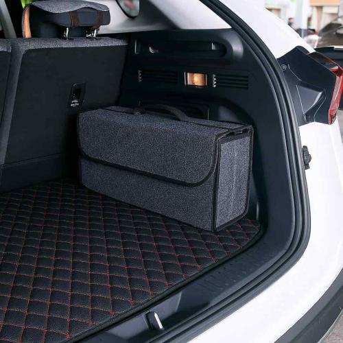 شنطة تخزين للسيارة قماش متين لتنظيم وترتيب أدوات ا...