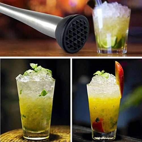 هراسة ستيل للبطاطس والخضار بمقبض مريح وعملي لهرس و...