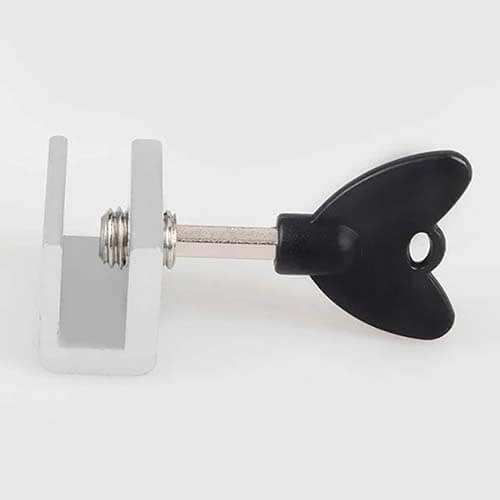 قفل امان للنوافذ والأبواب السحاب لتأمين ( قطعتين )...