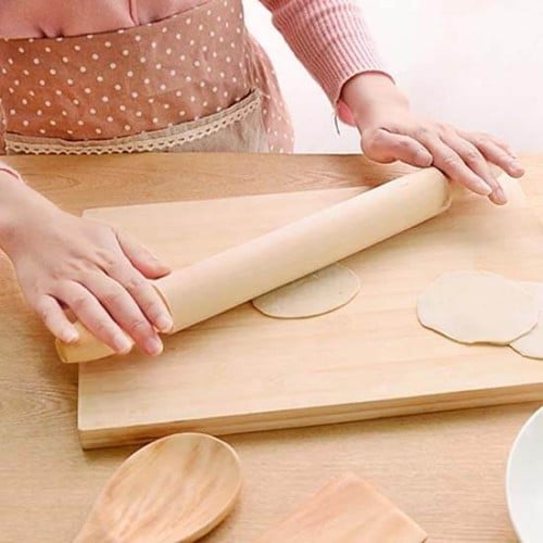 فرادة عجين خشبية مصنوعه من خشب البامبو مقاومة للال...